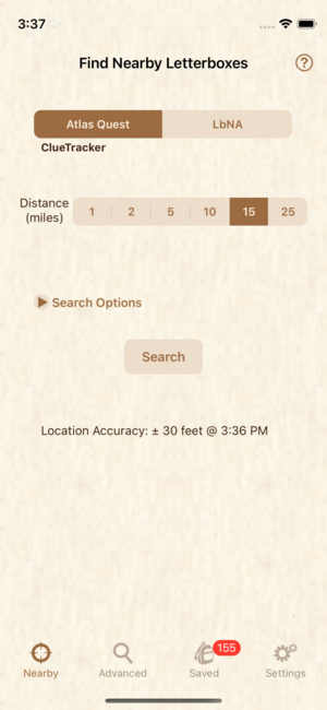 Clue Tracker App Screenshot